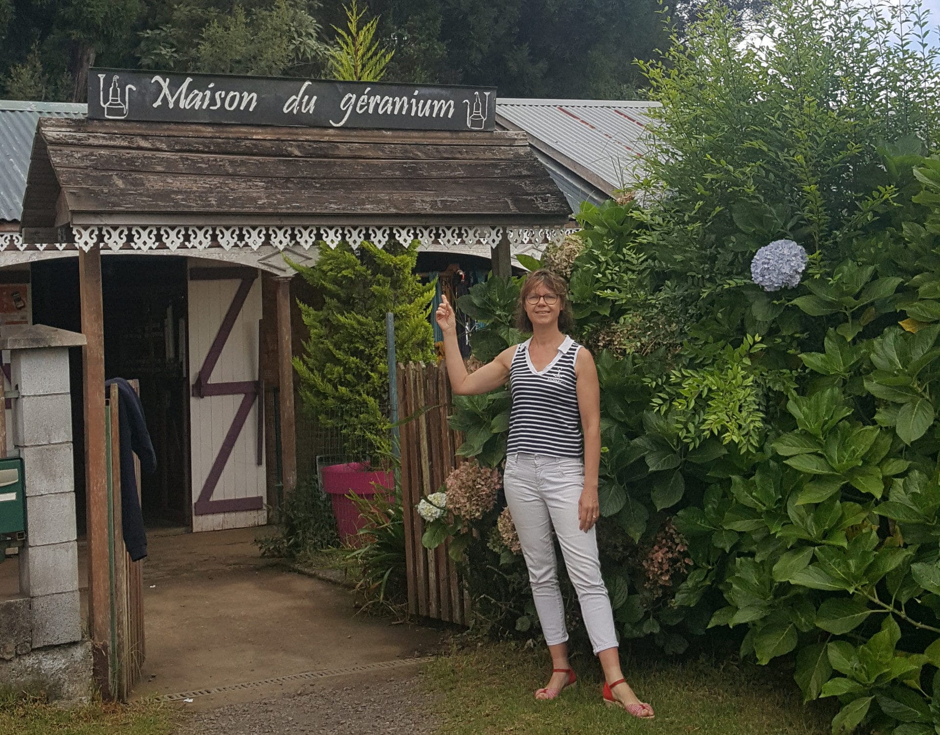 Visite de la Maison du Géranium à La Réunion