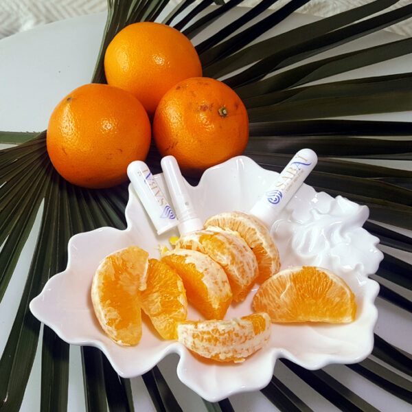 Stick orange, huile essentielle orange, orange douce, olfaction, aromathérapie, olfactothérapie, aroma, bien-être, anti-stress,